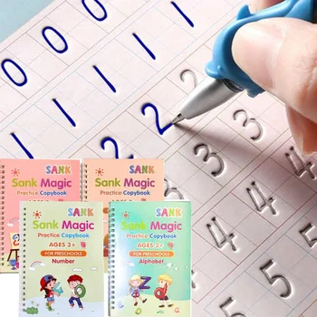 חוברת תרגול כתיבה קסומה לילדים