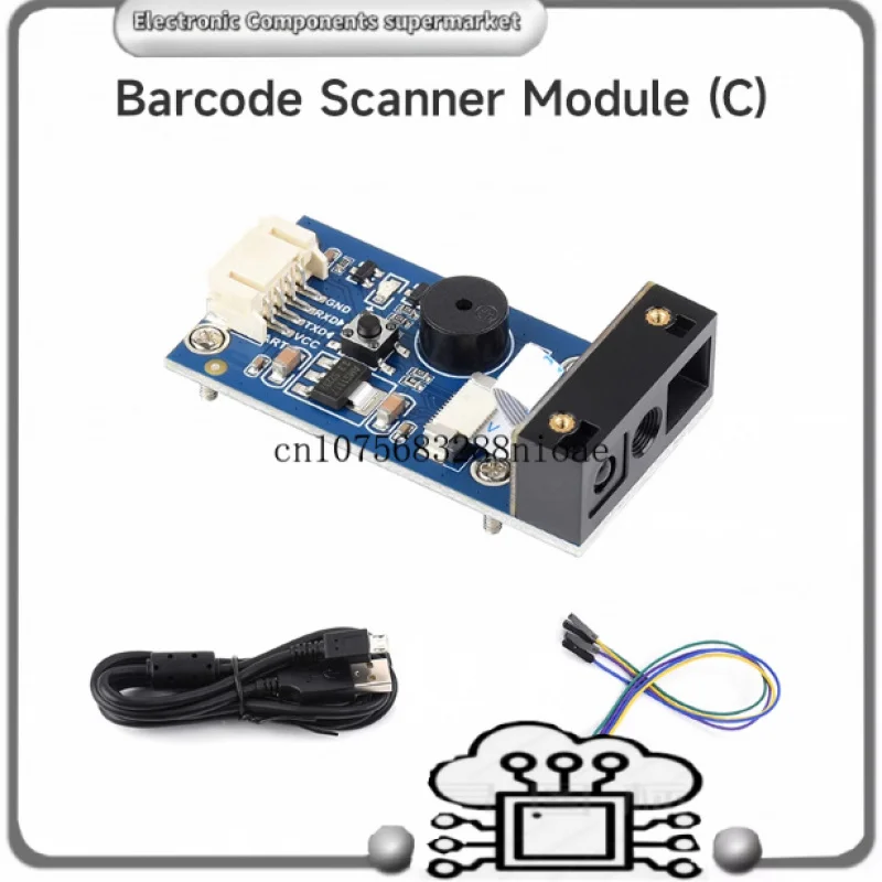 USB Two-dimensional Barcode QR Code Scanner Recognizer Sensor Module Projects Kit for PC Arduino UPC EAN Reader Recognition