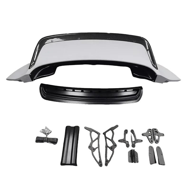 

Suitable for Porsche 991 911 991 Modified with a Dry Carbon Fiber Rear Spoiler with Lights and Tail Wing