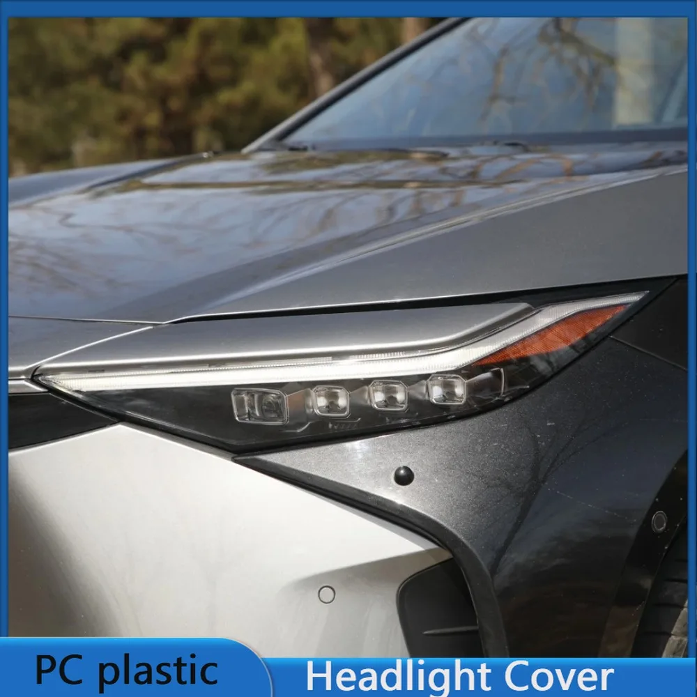 

For Toyota BZ4X 2021 2022 2023 Year Front Headlight Cover Transparent Lampshade Headlamp Lens Shell Body Kit Accessories