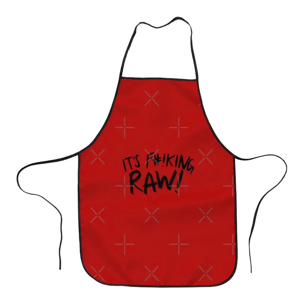 

It’s F#!king RAW! Gordon Ramsay Kitchen Women Apron Household Cleaning Composite Pinafore Salon Home Cooking Baking Adult