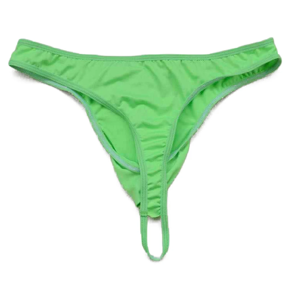 Fashion Hot Sale Men Underpants Thong Jockstrap Lingerie Low Waist Mens One Size Panties Sexy Soft Comfortable