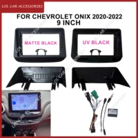 9 pulgadas para Chevrolet Onix 2020-2022 Auto Radio estéreo GPS MP5 reproductor Android instalar 2 Din unidad principal marco de tablero Fascia
