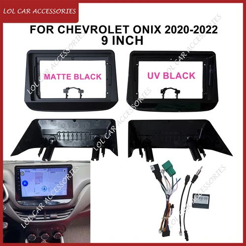 Imagen 1 del producto 9 pulgadas para Chevrolet Onix 2020-2022 Auto Radio estéreo GPS MP5 reproductor Android instalar 2 Din unidad principal marco de tablero Fascia