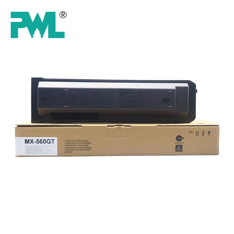 1PCS MX560-GT MX560 Toner Cartridge for Sharp MX-M364 365 464 564 565 MX-M3608 4608 5608 3658 4658 5658 Copier Spare Parts