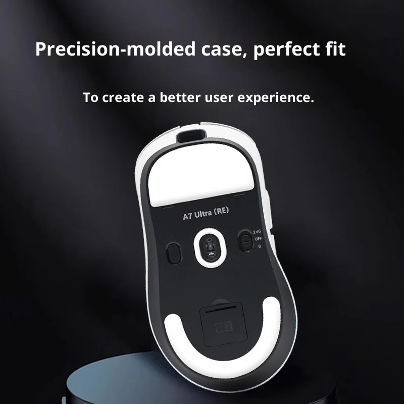 Pure PTFE Foot Skates For MCHOSE A7 Ultra Re Gaming Mouse Pure Polytetrafluoroethylene Ultra Smooth with Long Cycle Life