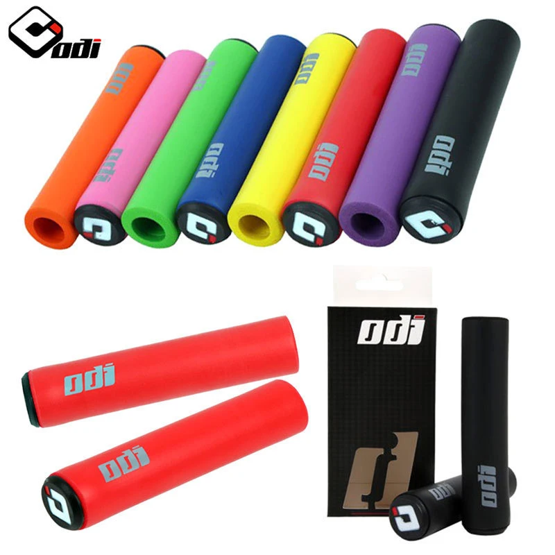 MTB Bicycle Grips Shockproof Bike Handlebar 1 Pair Silicone Bike Cover Ultralight Anti Slip Silicone Bicycle Accessories