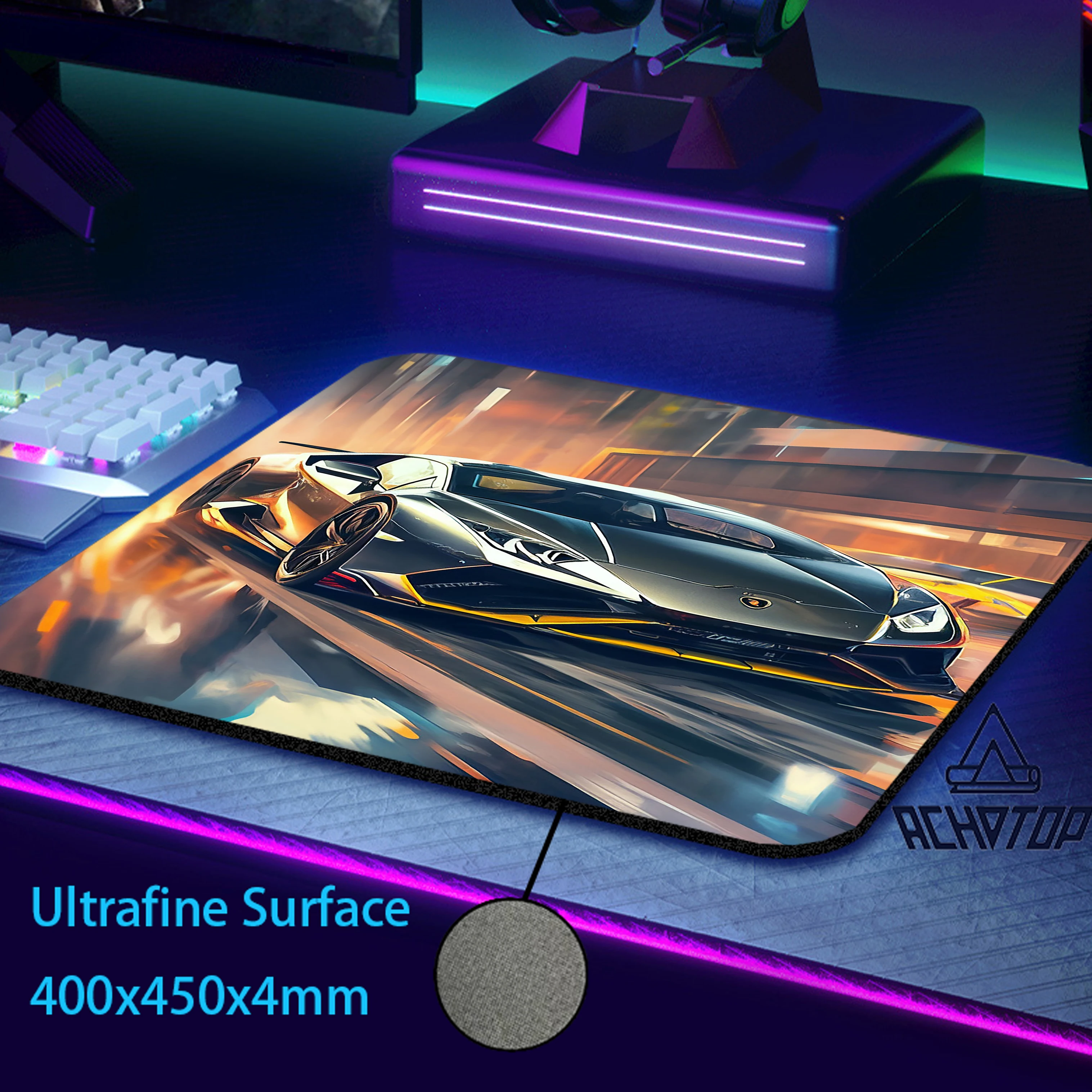 40x45CM Sports Car Gaming MousePad PC MousePads Ultrafine Surface Mousemats Gamer Mause Carpet Desk Mat Keyboard Pad Desk Mat