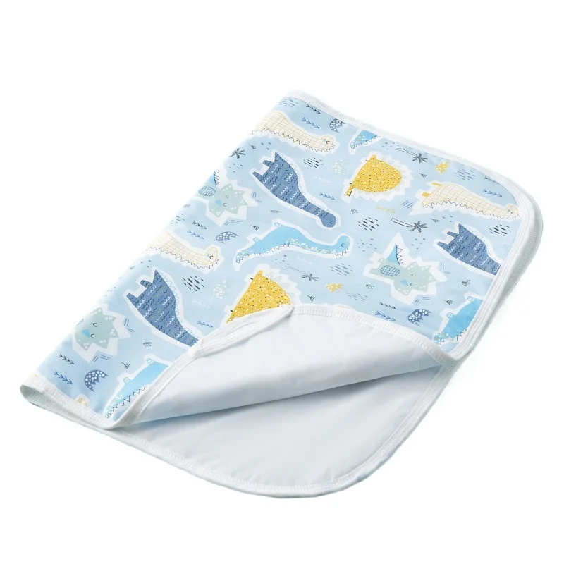 Tapis à Langer Imperméable Lavable 50x70cm - Matelas Ultra Absorbant Pour Bébé Avec Sangles Élastiques