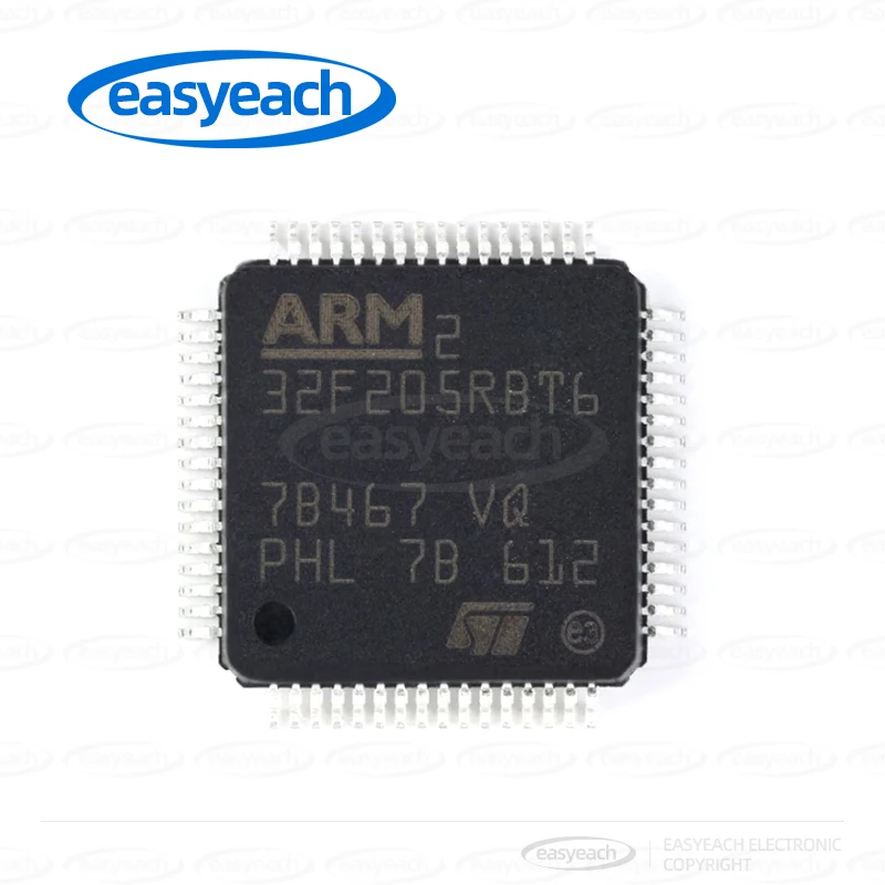 STM32F205RBT6 LQFP-64 ARM Cortex-M3 STMicroelectronics 32 بت متحكم MCU متحكم صغير #4