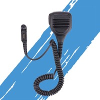 For Motorola P6600/6620 E8600/8608/8628i MTP3100/3150/3250 Hand Microphone Shoulder PMMN4076A Mic Speaker