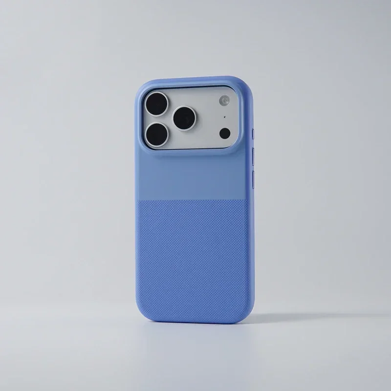 Rutschfeste Punkte Stoßfeste Magsafe-Handyhülle für iPhone 17 Pro Max 17 18 Pro Magnetische Kabellose Ladefunktion Matte Farbblockierung Schutzhülle – Detail 17