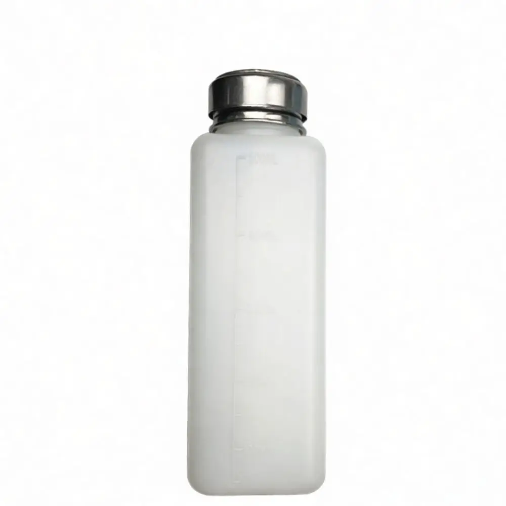 Anti Static Bottle Pump Dispenser Liquid Container Square Plastic Laboratory Solvent Dispelling Tool For Electronics