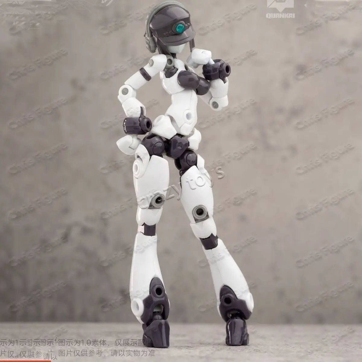 

QUANKAI Studio QK-ST-002 Gene Interferon Mobile Suit Girl Action Figure Kit Anime Assembly Model Toy Figurine Collection Gift