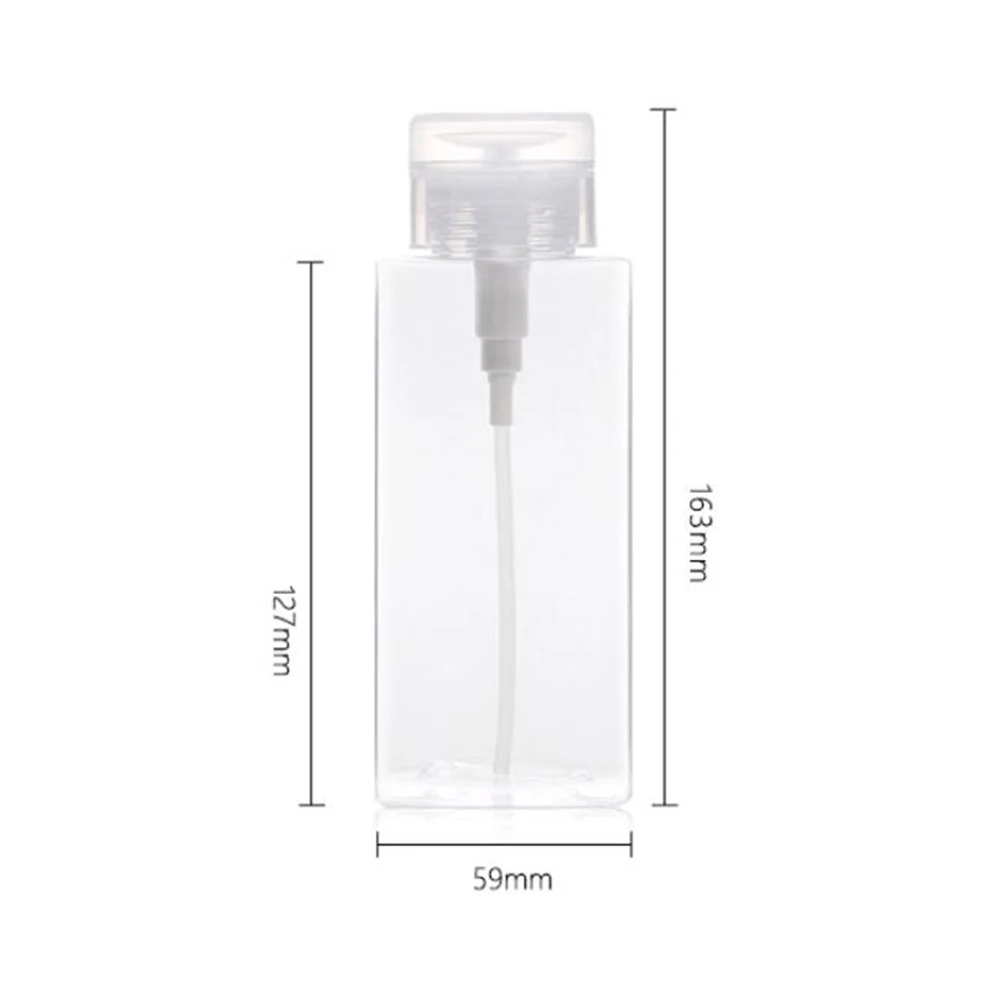 2Pcs Empty Liquid Subpackaging Bottles 300Ml Portable Press Design Refillable Dispenser Perfect for Shampoo Body Wash Lotion