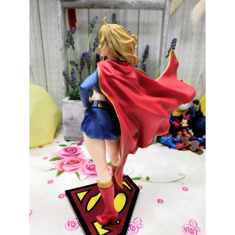 Hot toys Marvel Justice League Anime Superwoman beautiful girl scene Super Girl Returns Immovable statue Collectible toy Model