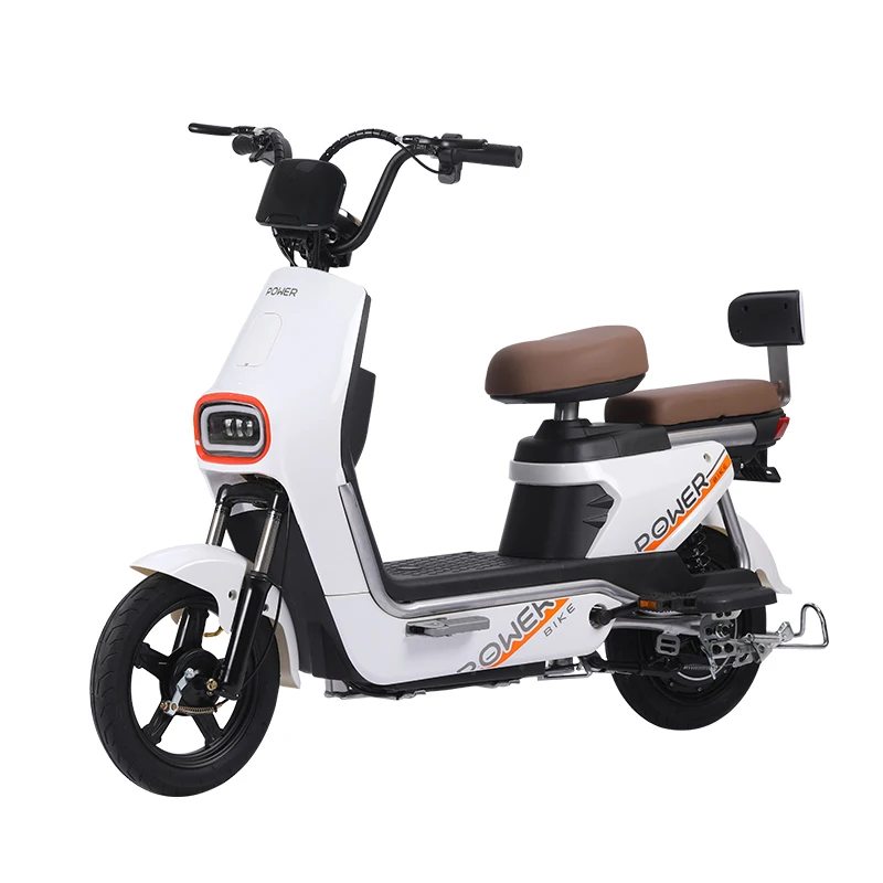 48V Electric Cub Motorcycle New Design EEC COC Certified Super Cub Take Away Electric Bike Moped Brushless 350W 3 Speed City