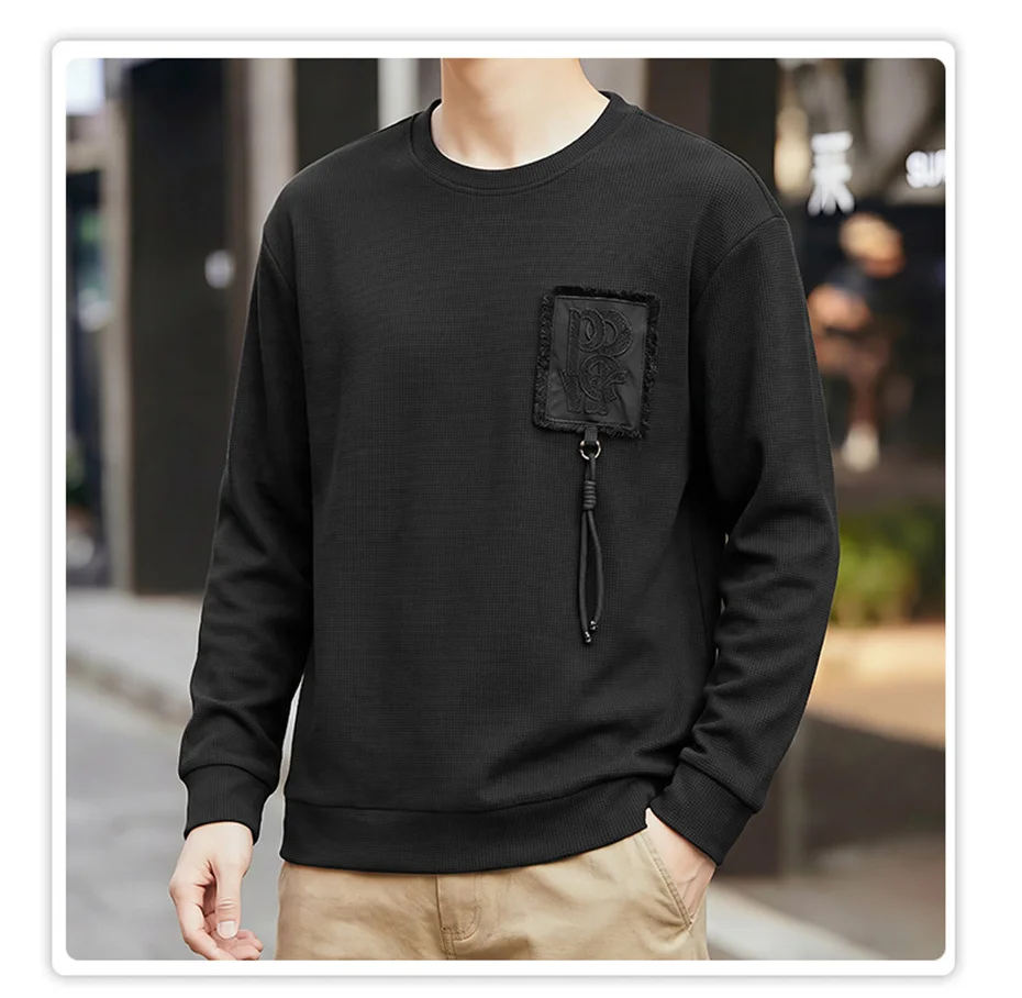 10XL 12XL Plus Size Sweatshirts Men Spring Autumn Sweatshirt Male Fashion Casual Pocket Patchwork Pullover Big Size 10XL