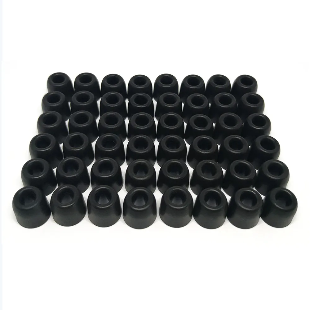 48Pieces/24 Pairs T200 4.5mm Memory Foam Ear Pads LMS Enhanced Bass Cushions For Airpods Pro Earbuds