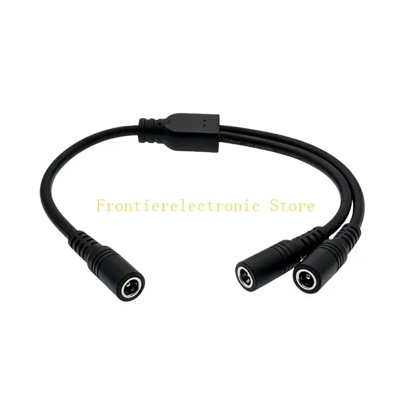 G8DB 1 to 2 DC5525 Power Sharing Cable for Indoor Camera Accessories, Lighting Projects, Electronics Work, and Workshop Wiring