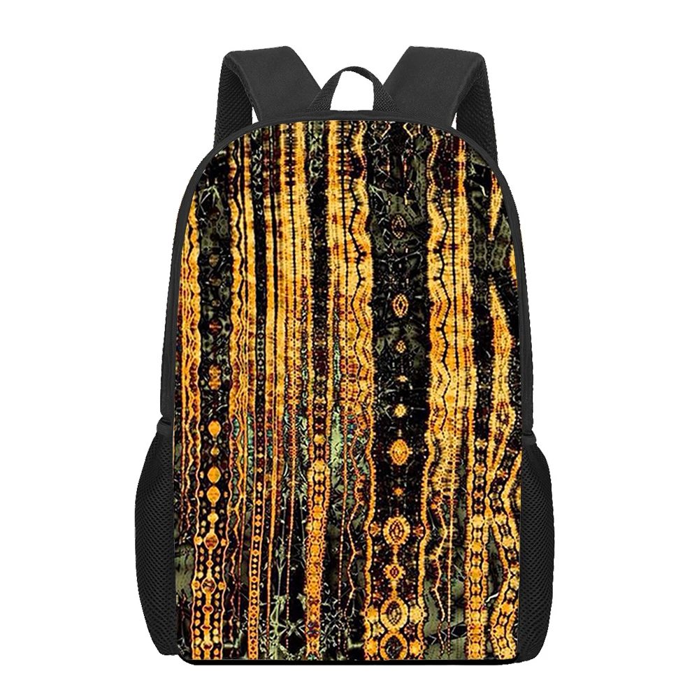 Gustav Klimt Art paintings 3D Print School Backpack for Boys Teenager Kids Book Bag Casual Shoulder Bags 16Inch Satchel Mochila