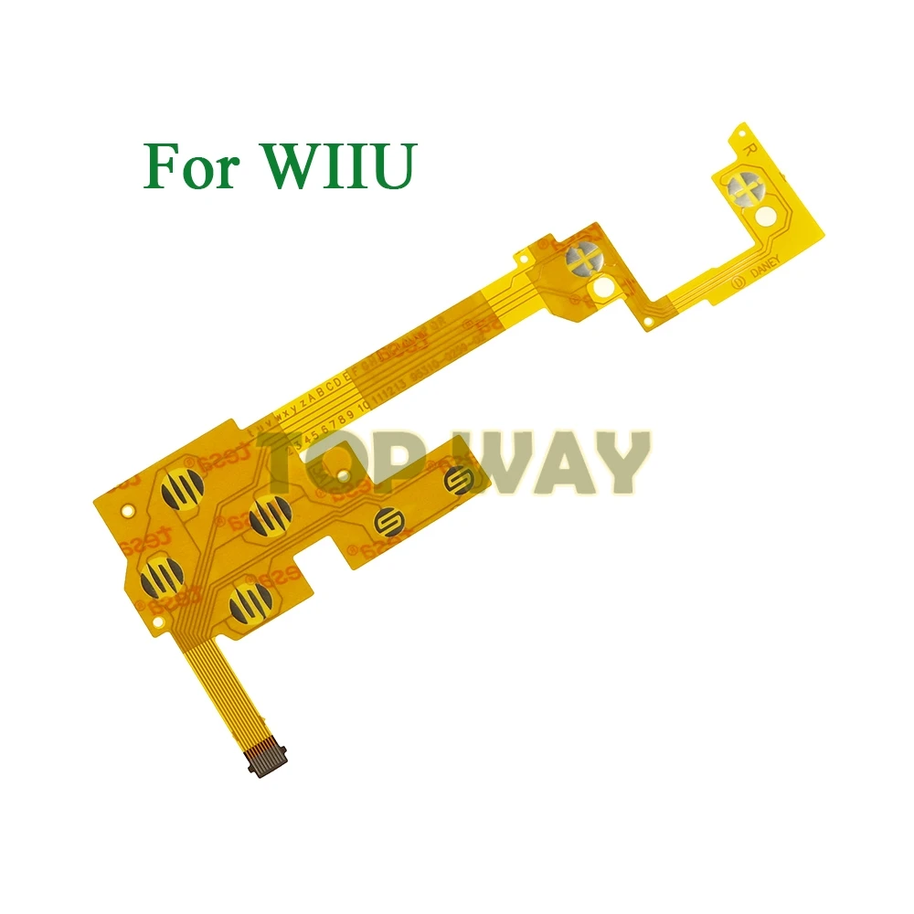20sets For WIIU Left Right Button Conductive Film Ribbon Flex Cable Repair For Wii U PAD Gamepad L R