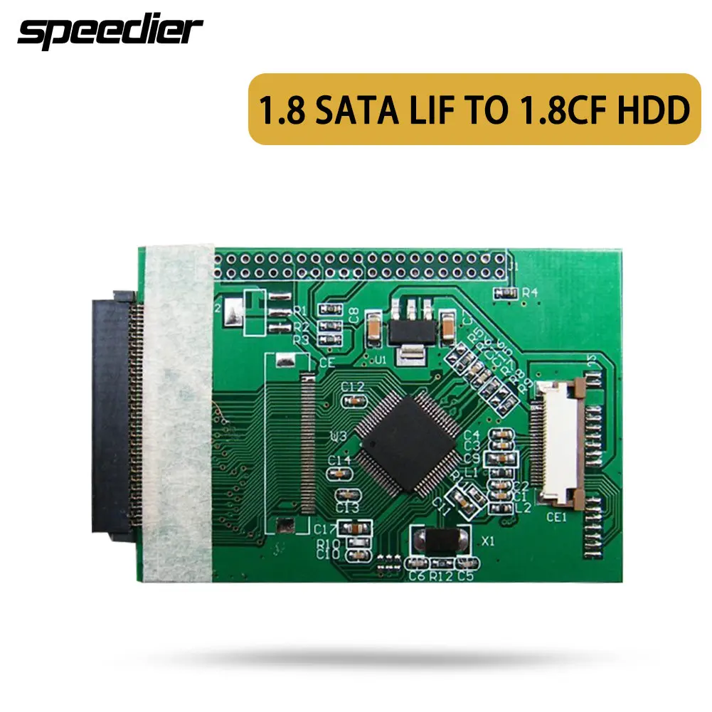 

1.8 SATA LIF TO 1.8CF HDD,1.8 Inch SATA LIF Interface To 1.8 Inch CF Interface Hard Drive Adapter Card