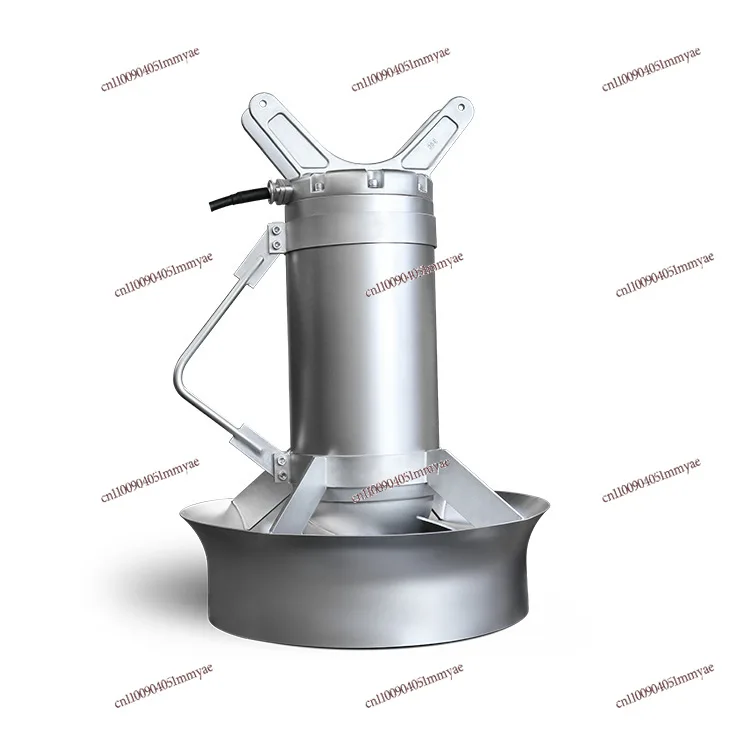 

Submersible sewage treatment equipment High-speed mixing submersible mixer Stainless steel cast iron material