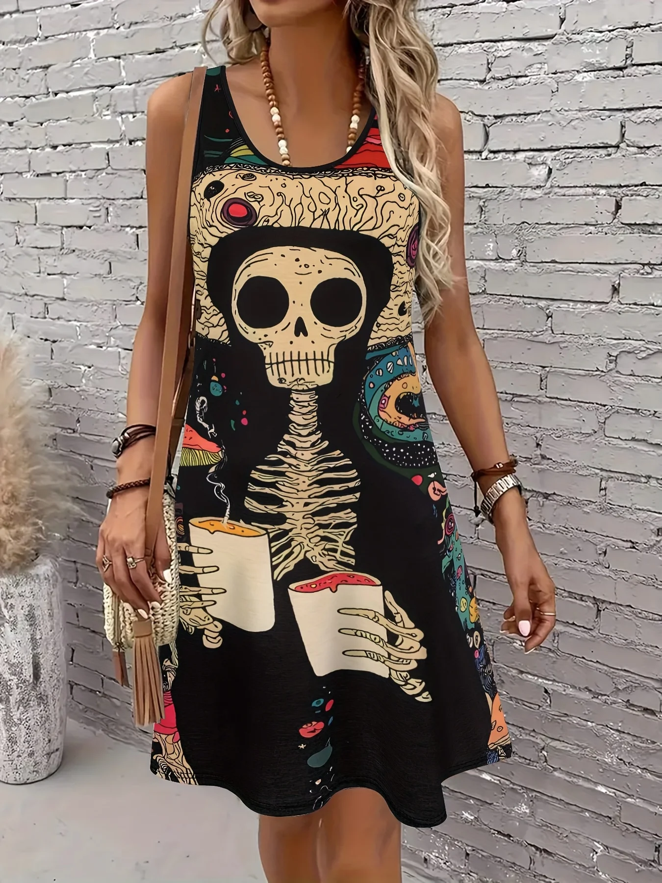 Women'S Gothic Punk Casual Dre - Summer Clothing For 60 Year Old Woman recension och pris