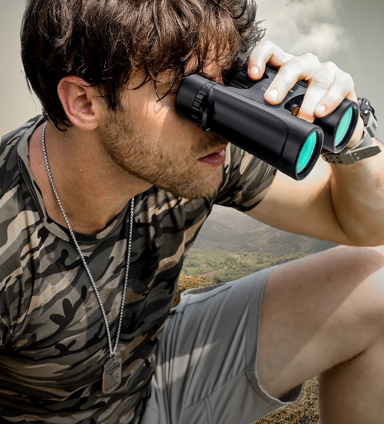 Celestron Outland X 8x42 10X42 Grünes Fernglas Wasserdicht & Beschlagfrei Fernglas für Erwachsene Mehrfach Beschichtete Optik und BaK-4 Prismen – Detail 14