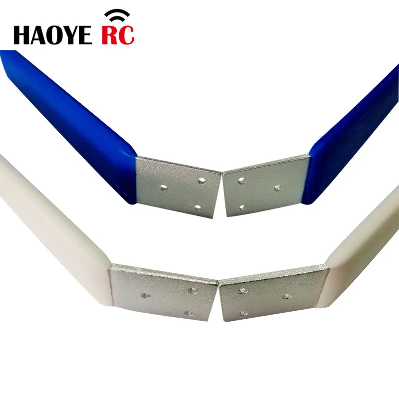 Haoye 1 Pair L260xH100mm Aluminum Alloy Reinforced Undercarriages For RC Airplanes Parts Electric Planes Foam Model Accessories