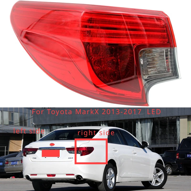 

Car Accessories For Toyota MarkX 2013 2014 2015 2016 2017 LED rear exterior tail light assembly brake light parking light