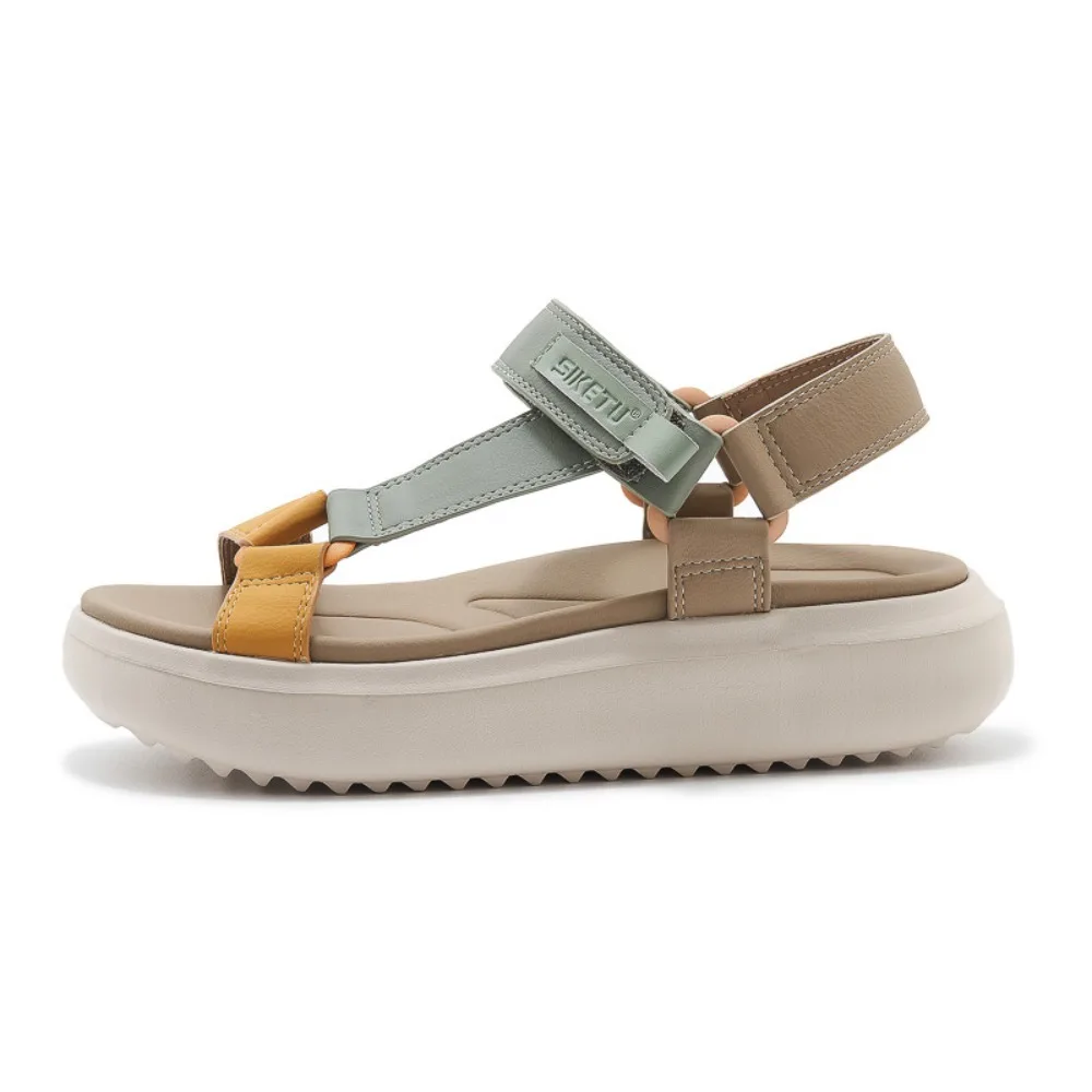 

Женские сандалии 2026: Новые легкие повседневные спортивные сандалии на толстой платформе для комфорта