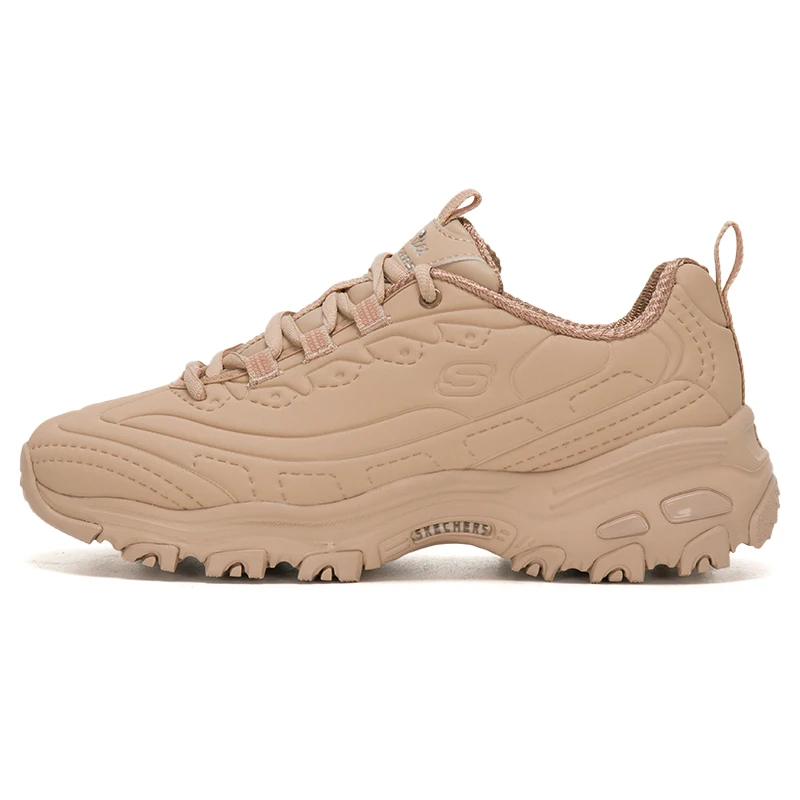 Skechers Women's Shoes with Increased Height, Thick Soles, Cushioning, Breathable Casual Shoes, Sports Shoes 150243-Tan