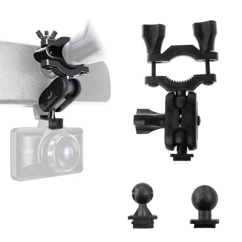 Вращающийся на 360 градусов автомобильное зеркало заднего вида, кронштейн для регистратора вождения, держатель для автомобильного видеорегистратора AZDOME GS63H, GS63H Pro, GS63Pro, M01 Pro