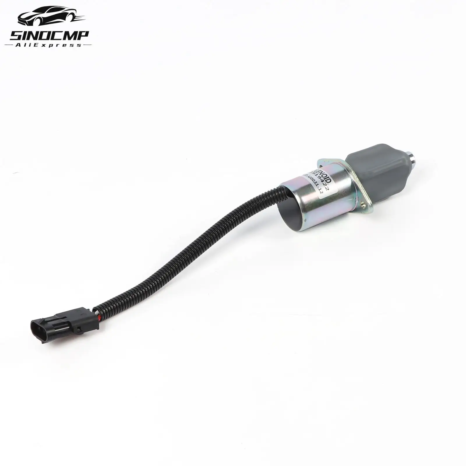 

12V Fuel Stop Solenoid 3919422 3934972 SA-3665-12 SA-4754-12 1753ES-12A6UC3B1S1 3934171 3800603 For Cummins Heavy Equipment