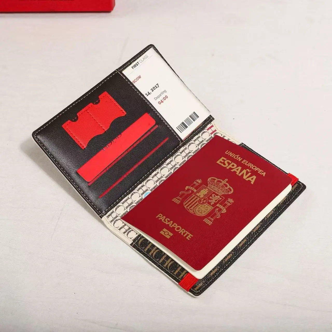 Exquisite High Quality Solid Color Letter Printed Women's Wallet Light Luxury Classic Light Luxury Small Storage Women's Wallet