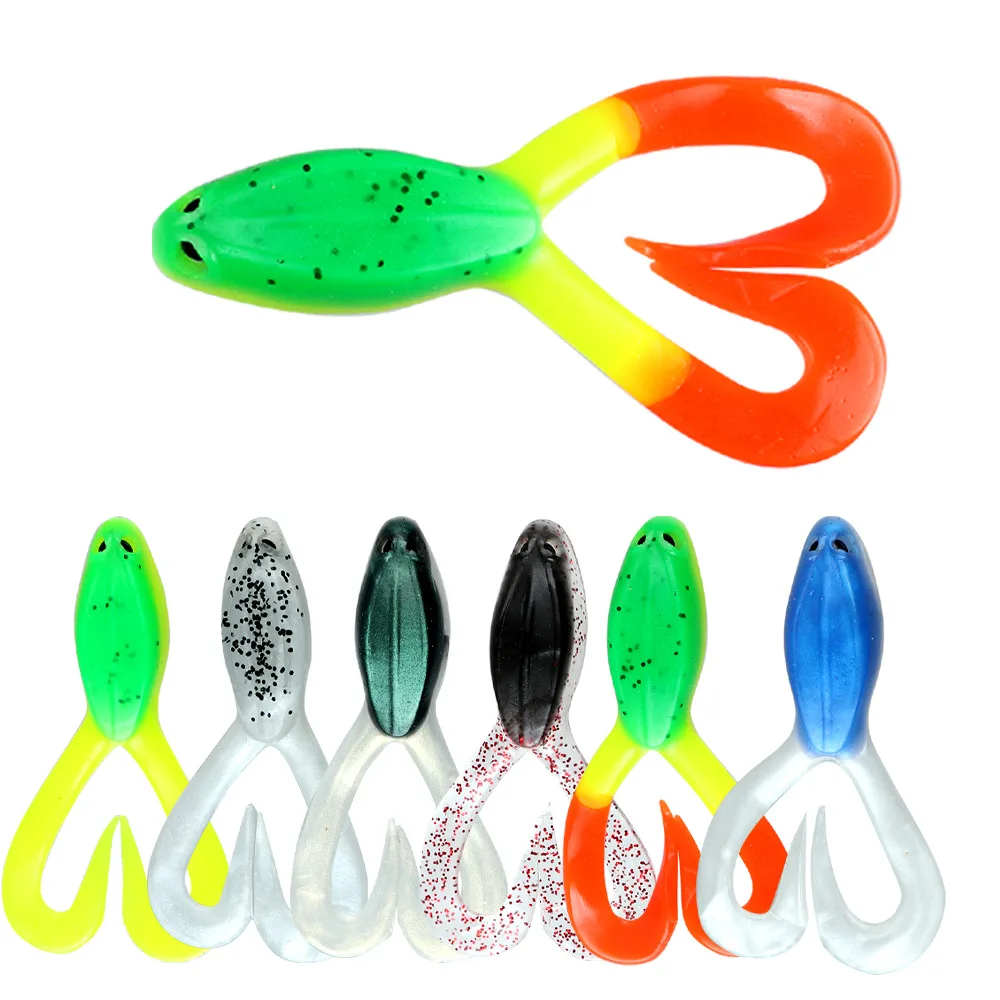 2 pçs 11cm 16g sapo isca de pesca kit topwater isca macia baixo isca artificial isca de pesca para água salgada ferramentas de água doce
