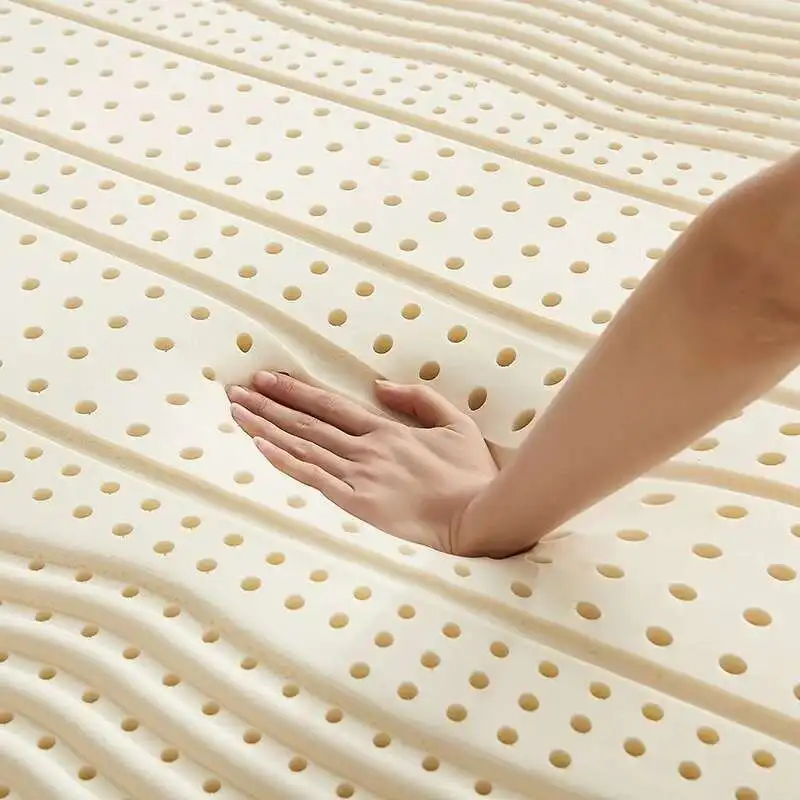Thailand Natural 100% Latex Mattress Wholesale Student home hotel luxury top Tatami Mat Royal Gift Latex Mats matelas 160x200cm