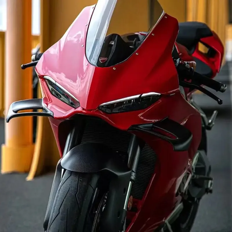 for Panigale V4 V4S 2025+ Motorcycle Fairing Kit Modified Spoiler Accessories Side Panel Fixed Wing Aerodynamics