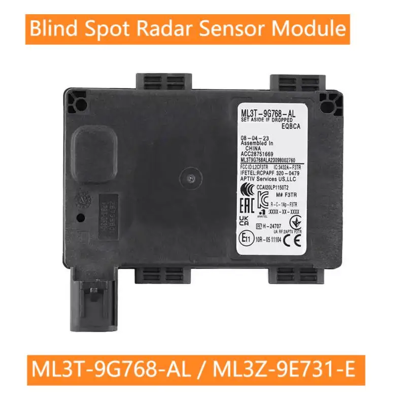 

ML3T-9G768-AL Radar Cruise Control Distance Sensor for Ford F150 2021-2023 Blind Spot Radar Sensor Module ML3Z-9E731-E
