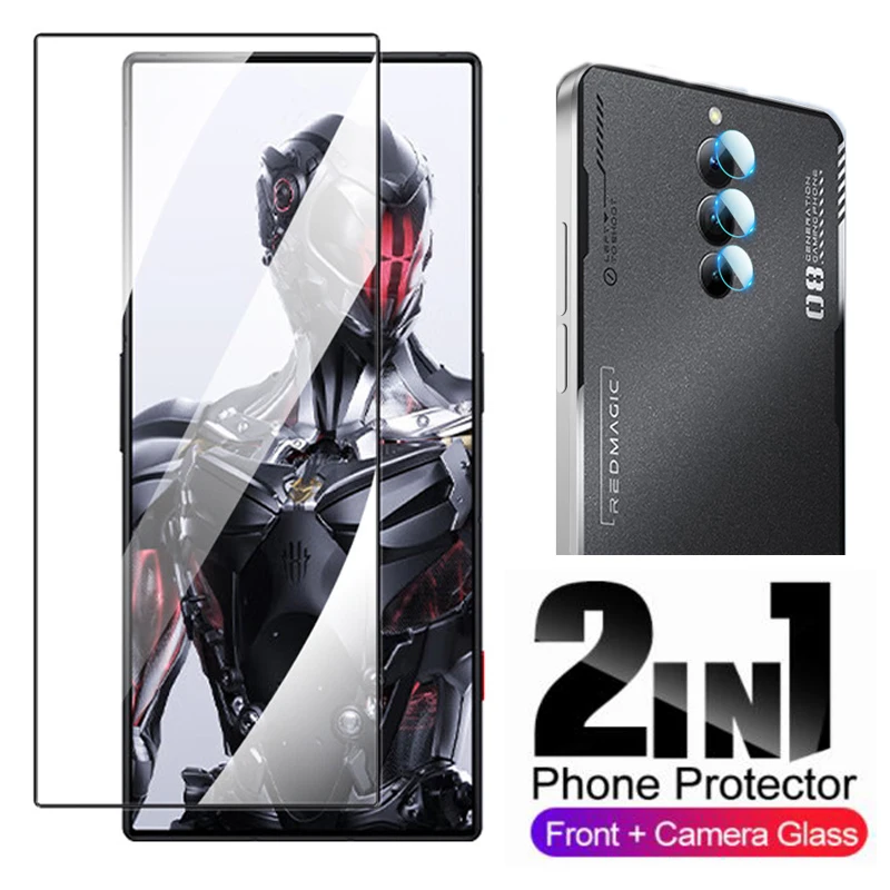 Tempered Glass for ZTE nubia Red Magic 8 8S Pro / 8 Pro+ Screen Protector Camera on Red Magic8 pro 8pro Plus HD Protective Glass