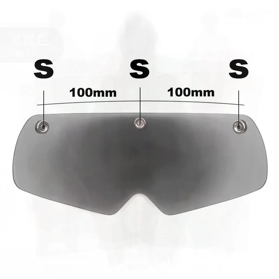 

Велосипедные очки с магнитной присоской, аксессуары для шлема унисекс, серые/желтые/цветные/прозрачные линзы для ПК, один размер подходит для всех взрослых