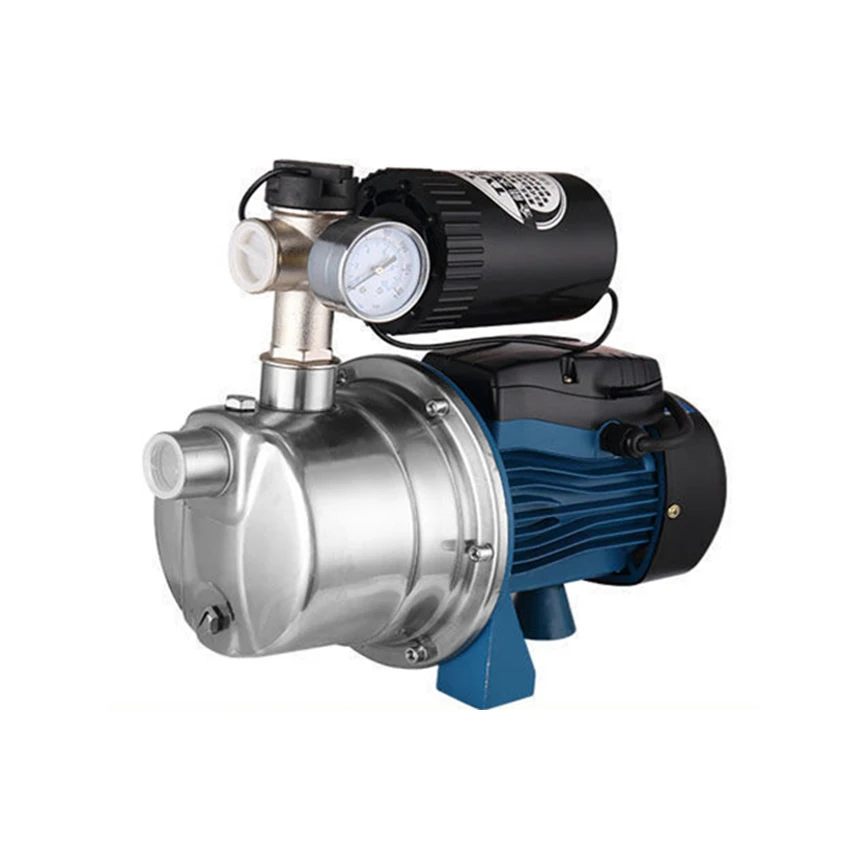 JET-1500 Intelligent Fully Automatic Stainless Steel Booster Pump Household Tap Water Booster Pump Self-priming Pump 1500W 6m³/h