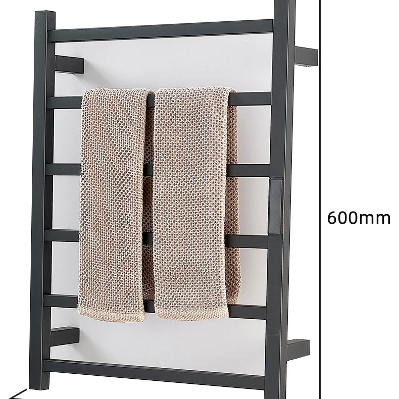 

Hot Sale Stainless Steel Bathroom Electricity Rail Towel Rack Wall Mounted Towel Dryer Heating Electricity Towel Warmer Rack
