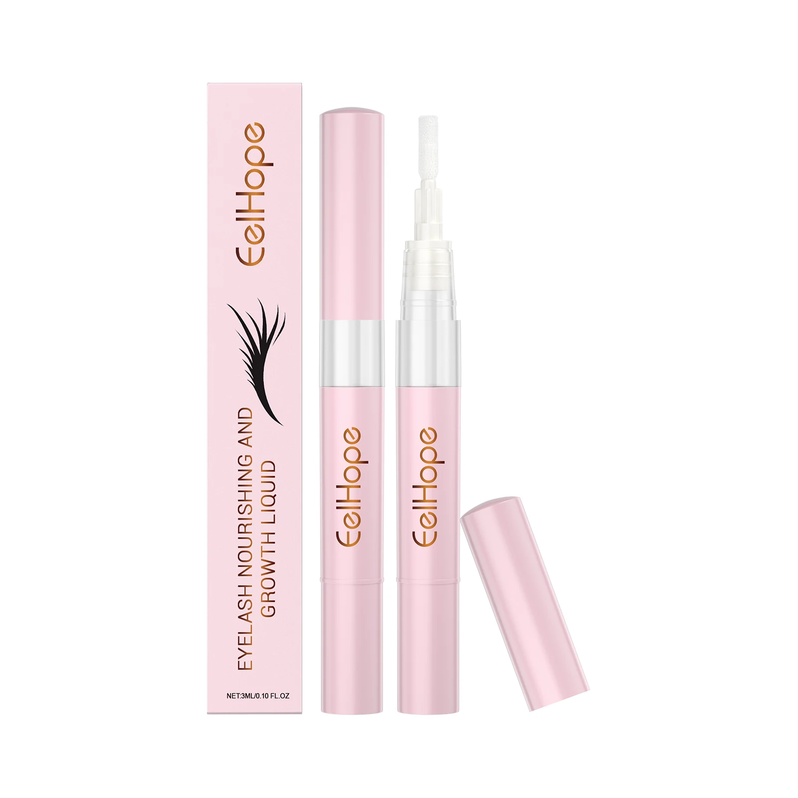 

Eelhope Eyelash Care Liquid Gentle Ingredients Natural Moisturizing Moisturizing And Lustrous Portable Eyelash Care Essence 3pcs