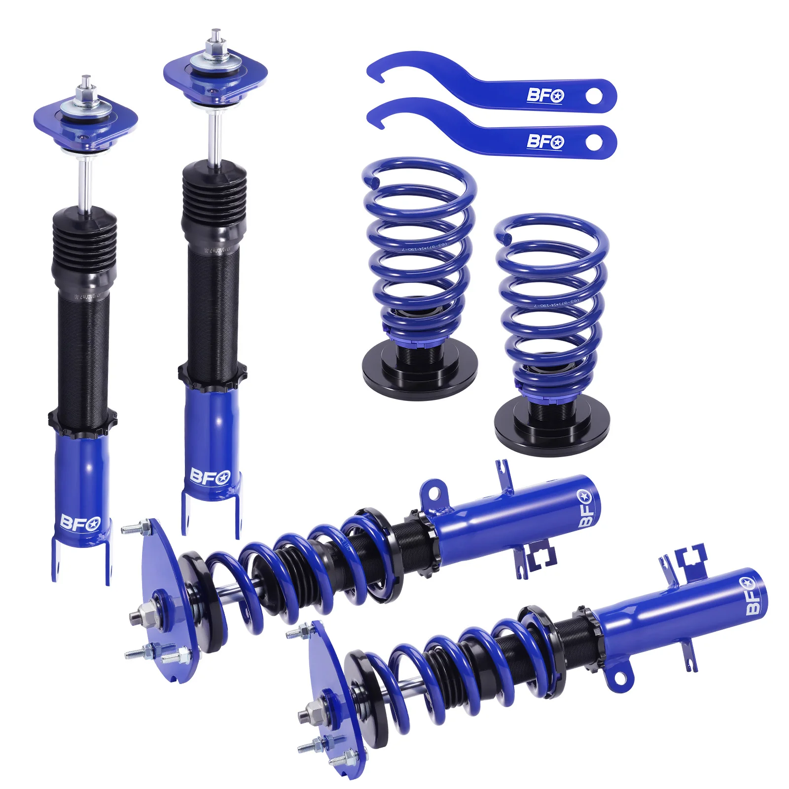 BFO Coilovers Lowering Kit For NISSAN Maxima A35 09-15, Altima 07-13 L32/U32 Suspension Coil Spring Kit