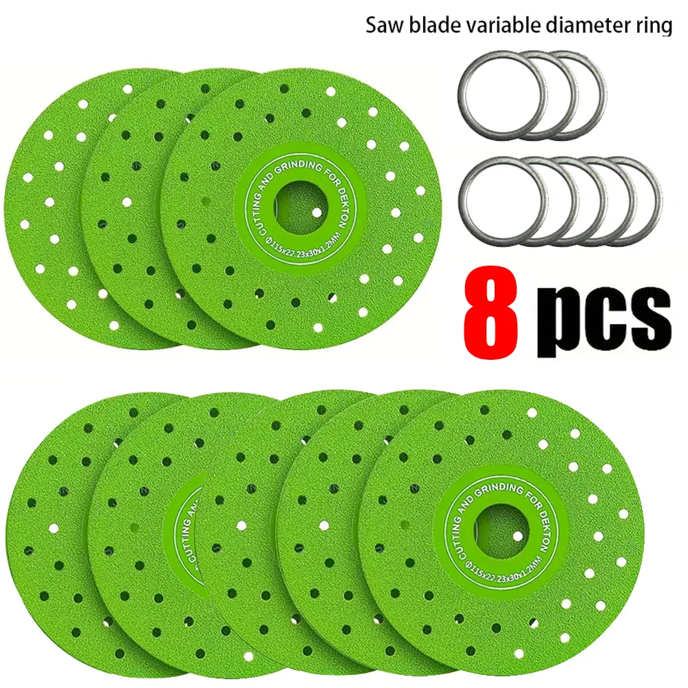 

Glass Cutting Disc φ115/125mm x22.23mm Diamond Marble Saw Blade Ceramic Tile Jade Special Polishing Cutting Blade Sharp Brazing
