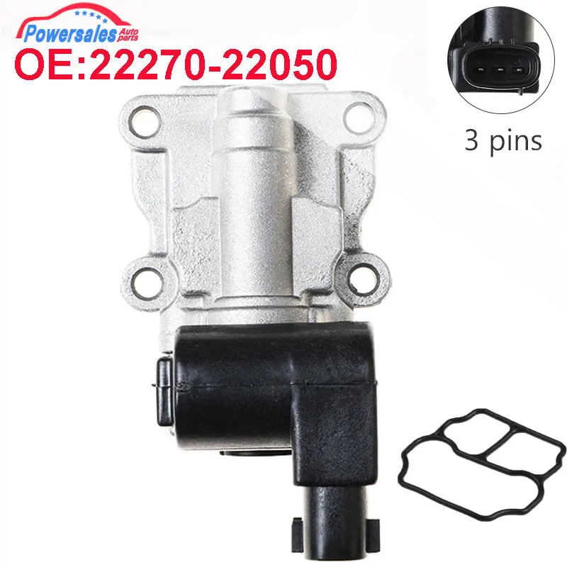 New Idle Air Control Valve IAC For Toyota Corolla 22270-22050 2227022050 136800-1581 1368001581