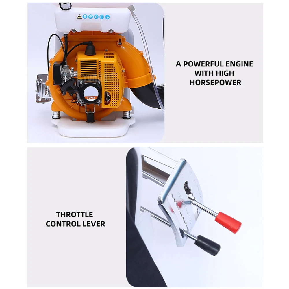 Rucksack-Hochleistungssämaschine, Hochdruck-Düngerapplikator, 14 l Düngerapplikator mit großer Reichweite